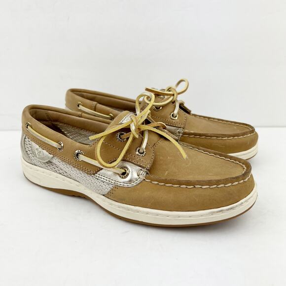Sperry Angelfish Slip-On Boat Shoe Tan - Picture 1 of 8